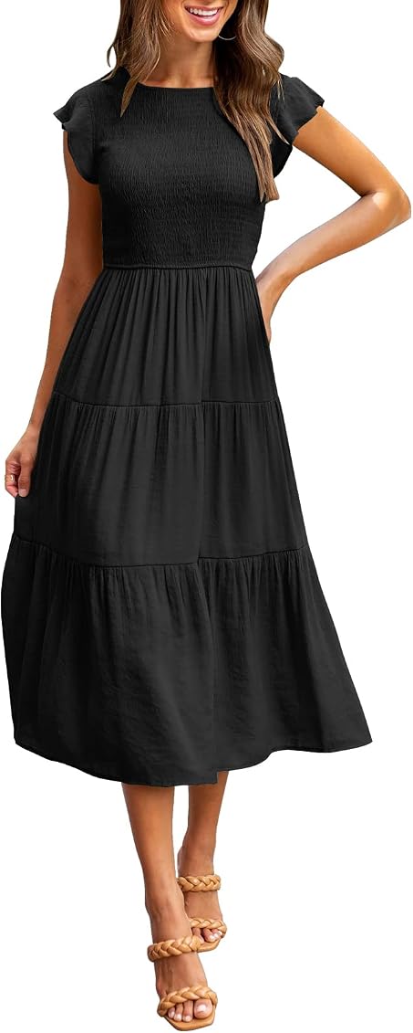 Summer Casual Midi Maxi Dress 