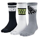 Nike 3 Pack Unisex Dri-FIT Fly Rise Crew Socks