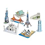 Cubic Fun Mini Architecture Series 2, 144 Pieces