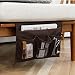 HAKACC Bedside Storage Organizer,Table Cabinet Storage Organizer,Bedside Caddy,Brown primary