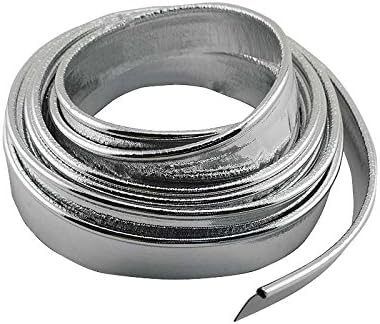MACs Auto Parts 32-21520 Fender Welting - Chrome-Like Finish - 25' Roll -