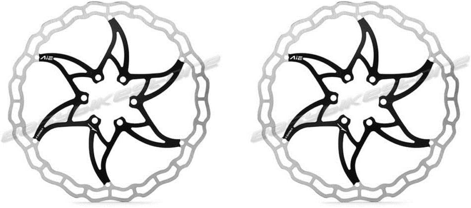 Ashima 2PCS Ai2 The World's Lightest Disc Brake Rotor 160 Black - OEM Package