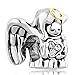 LovelyJewelry Guardian Angel Prayer Protect Me Charm Beads For Bracelet (Style 2)