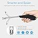 Candle Lighter, Long Lighter Electric Arc Lighter Plasma Lighter USB Rechargeable Lighter - LED Battery Display, 360° Flexible Neck - Flameless Windproof Lighter for Camping Cooking Fireworks (P18)