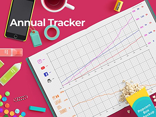 Bullet Planner by Scribbles That Matter - Undated (with 2019 Calendar) - Pre-Printed Weekly, Monthly, Yearly Spreads - Habit Tracker - Get Your Life Organized and Productive Hassle-Free - B5 (Teal) - Thumbnail 2