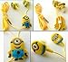 Despicable Me In-ear Headphones Earbuds for Mobile Phone Mp3 Minions Dave Carl 3.5mm Earphones Quality Sound Includes 3 Additional Earplug Covers - Great for Kids, Boys, Girls, Adults, Gifts