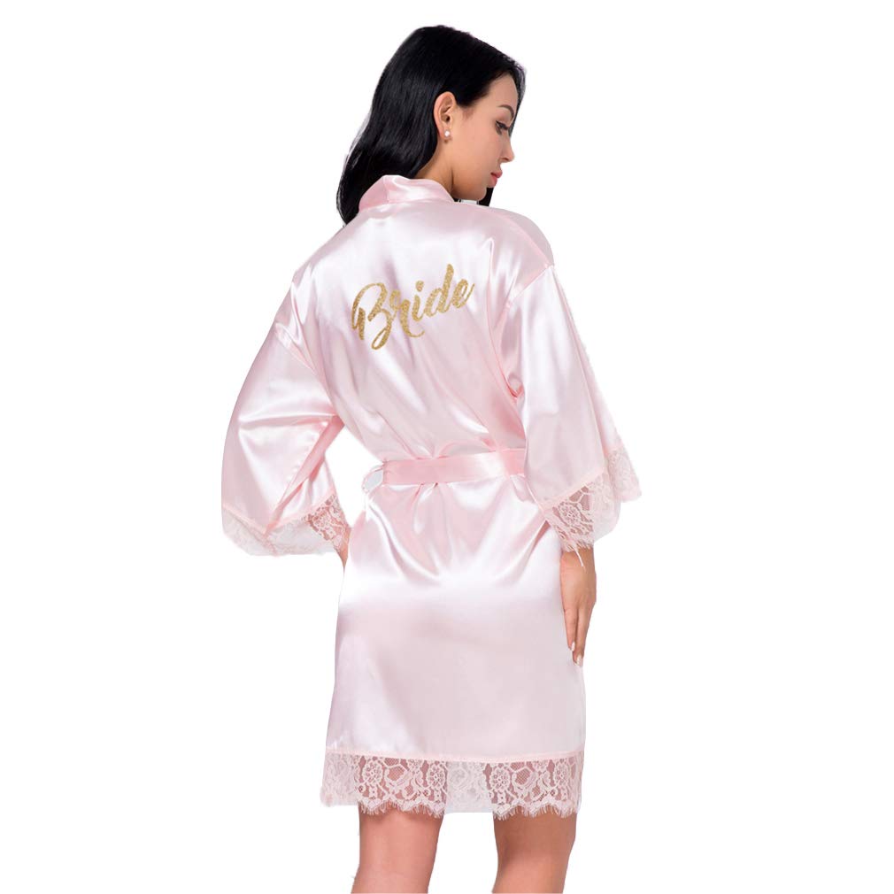 BOYANN Bride Bridesmaid Kimono Robes 