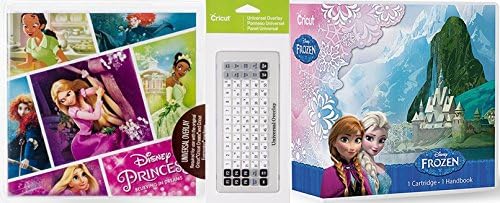 Cricut Cartridge Bundle: Disney Frozen &amp; Disney Princess Believing in Dreams + Universal Keypad Overlay