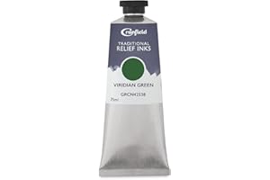 CALIGO Cranfield Traditional Relief Ink - Viridian Green, 75 ml