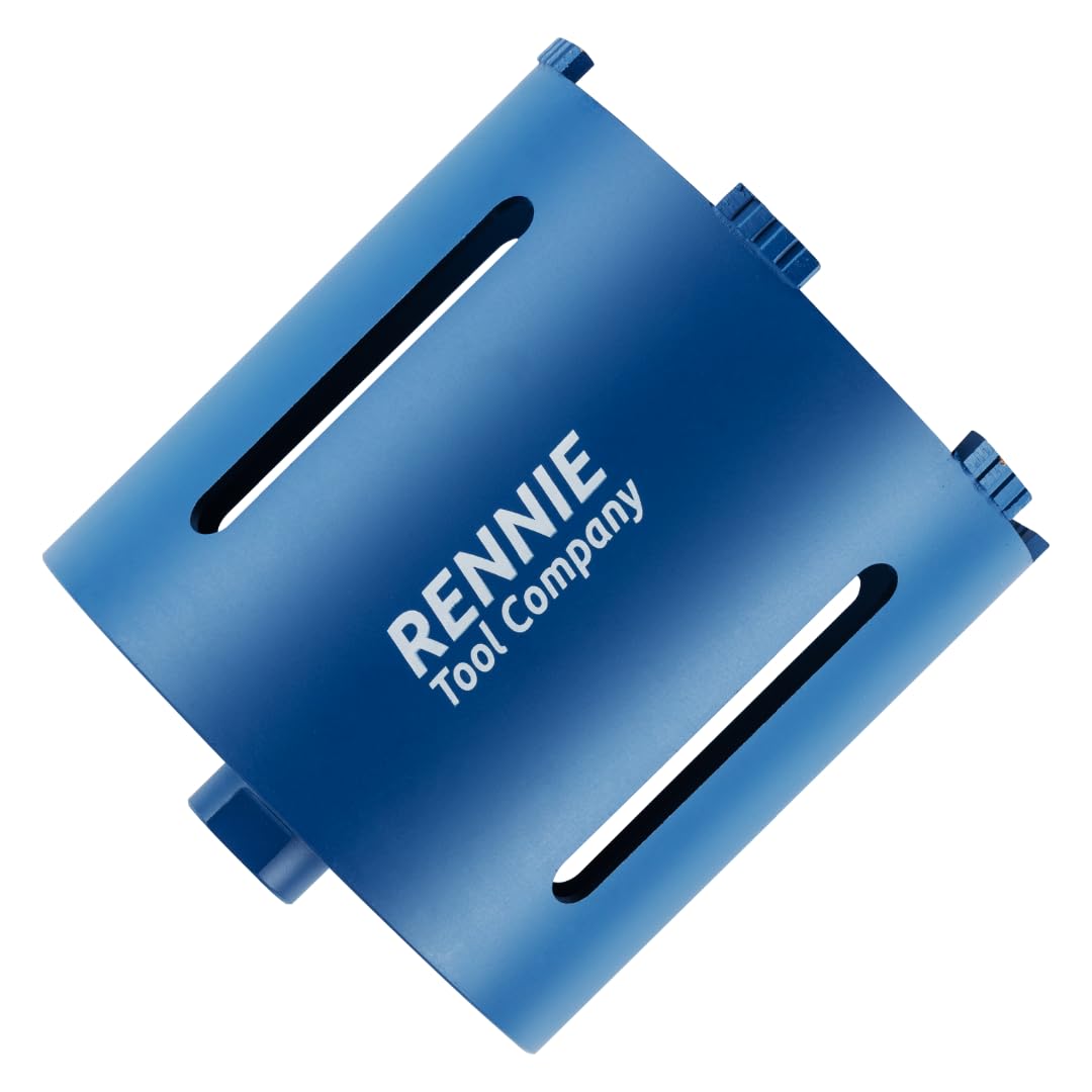 162mm x 150mm Long Diamond Core Drill Bit. To Be Used In Concrete Masonry Brick Block Stone Granite. Diamond Drill Bit Core Drill. 1/2" BSP Thread. For Wet Or Dry Drilling