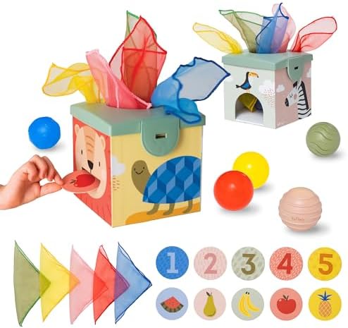 Taf Toys Magic Tissue Box Toy for Infant Colour