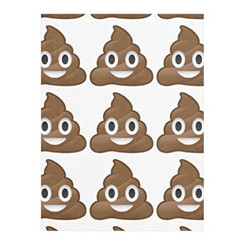 Poop emoji blanket fleece blanket 58x80 Blanket,Throw