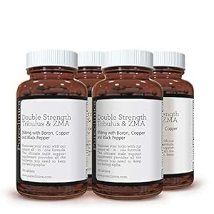 Double-Strength-Tribulus-and-ZMA-958mg--40-Saponins-with-Copper-Boron-Black-Pepper-x-720-Tablets--2-Years-Supply-SKU-TRIBZ3x4 Double Strength Tribulus and ZMA (958mg – 40% Saponins with Copper, Boron & Black Pepper) x 720 Tablets – 2 Years Supply…