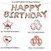 Sweet 14th Birthday Decorations Party Supplies,Rose Gold Number 14 Balloons,14th Foil Mylar Balloons Latex Balloon Decoration,Great 14th Birthday Gifts for Girls,Women,Men,Photo Props