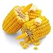 Elcoho 50 Pieces Stainless Steel Corn Holders Corn on The Cob Holders Prong Skewers with Storage Box
