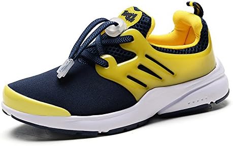 Kids School Shoes YiuKhmer Boys Girls Sneakers (Toddler/Little Kid/Big Kid)) (4.5M US Big Kid, Yellow)