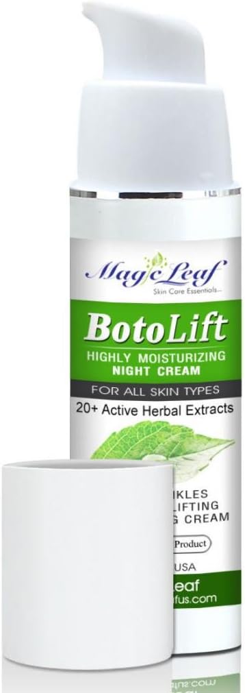 3 Pack BOTOLIFT" FACE MOISTURIZER NIGHT CREAM - Anti Wrinkle, Natural Ingredients