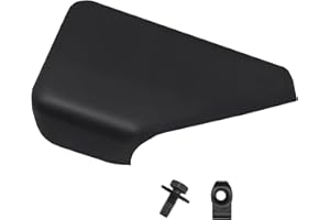 Shtuomoland Rear Right Side Running Board End Cap Compatible With Ford F150 F250 2015-2020 F-Series Super Duty 2017 Replace F