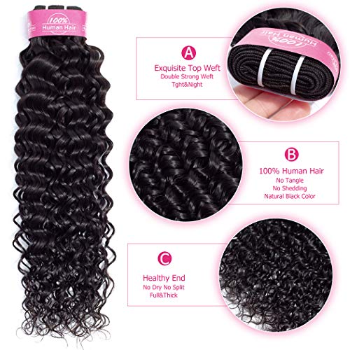 Odir-9A-Brazilian-Human-Hair-Water-Wave-1-Bundle-28-inch-Wet-and-Wavy-Unprocessed-Brazilian-Virgin-Human-Hair-Weave-Bundles-Natural-Black-Color