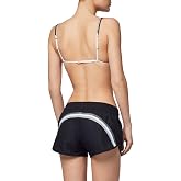 Womens Short Length Swim Short, Boardshort