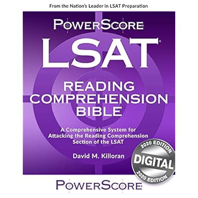 The PowerScore LSAT Reading Comprehension Bible, 2020 edition. An advanced system for attacking the Reading Comp section of the LSAT, featuring official LSAT passages with complete explanations. Paperback &ndash; October 21, 2019