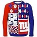 New York Giants Busy Block Ugly Sweater