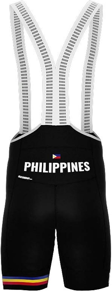Philippines Code Cycling Pro Bib Shorts Bike for Men: Clothing