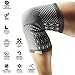 Knee Support Sleeves - Pair - Tourmaline Infused Natural Cotton Elastic Fabric with Infrared Pain Relief for Joint Pain and Arthritis Relief, Improved Circulation Compression