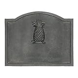 Minuteman International Pineapple Cast Iron Fireback, Small