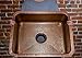 Sinkology SK201-23AC Classic Renoir Undermount copper Sink 23 In. Single Bowl Kitchen Sink In Antique copper, 23