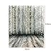 DODOING 3x5ft Light Grey Wood Wall Photography Backdrop Gray Wooden Floor Photo Backgrounds Studio Prop for Christmas 0.9x1.5m