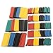SOLOOP 328pcs 2:1 Heat Shrink Tubing,Wire Cable Wrap Electrical Insulation Tube Electric Insulation Tube - for Automotive, Household, Audio, Video Applications (8 Sizes / 5 Colors)