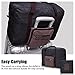 For Airlines Foldable Travel Duffle Bag Tote Carry on Luggage by Narwey