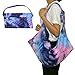 Lmeison Beach Lounge Chair Cover, Chaise Lounge Towel Cover with Storage Pockets for Pool, Sun Lounger, Hotel, Vacation, Holidays Sunbathing, Tie Dye Purple 82.5¡¯¡¯x29.5¡¯¡¯ (Purple-2pcs)