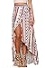 HOTAPEI Womens Summer Swimsuit Maxi Skirt Wrapped Beach Cover up Dress, Multicolord, One Size