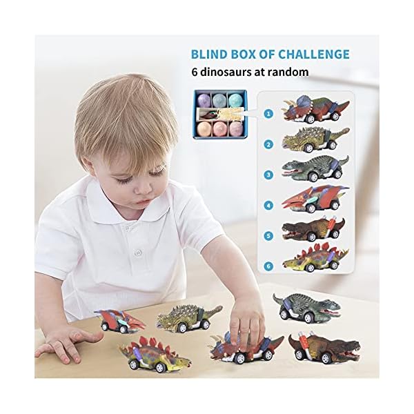 Kids-Bath-Bombs-Venares-Children-Bath-Bombs-with-Surprise-Toys-Inside-Dinosaur-Toys-Gift-Blind-Box-Handmade-Organic-Natural-Fizzy-Bath-Bombs-for-Kids Kid Bath Bombs, Venares Dinosaur Bath Bombs for Kids, 6 x 80G Handmade Organic Natural Fizzy Kids Bath Bombs with Toy…