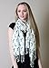 Anika Dali Bella Doxie Dachshund Dog Scarf, Animal Lover Shawl (Emerald)