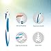 Ear Cleaner Swab，Easy Earwax Removal Soft Spiral Cleaner ，with 16 Washable Silicone Tips