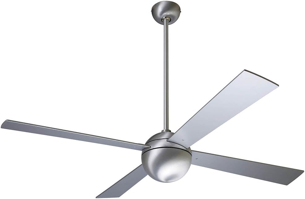 Modern Fan Bal Ba 52 Al Nl 001 Ceiling Fan Brushed Aluminum