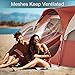 TOMOUNT 8-Person Tent - Quick & Easy Setup Camping Tent, Professional Waterproof & Windproof Fabric, 5 Large Mesh for Ventilation, Double Layer, Lightweight & Portable with Carry Bag, Red …