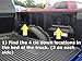 Ford Genuine FL3Z-99000A64-B Black Premium Locking, 4 Piece (Carbon Bed Cleats)