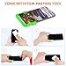 [3 Pack] GUSGU Screen Protector Compatible for iPhone X Full Coverage Tempered Glass Film [Easy Installation] 9H+ Hardness HD Compatible for 5.8 inch Apple iPhone 10