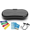 Bluefin-Fitness-Ultra-Slim-Vibration-Plate-Lose-Fat-Tone-Up-at-Home-5-Programs-180-Levels-Bluetooth-Speakers-Easy-Storage-Sleek-UK-Design Bluefin Fitness Vibration Plate Ultra Slim Plus | Vibration Plate Exercise Machine For Whole Body Workout | Compact…
