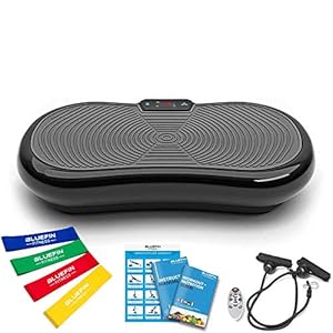 Bluefin Fitness Vibration Plate Ultra Slim Plus | Vibration Plate Exercise Machine For Whole Body Workout | Compact…