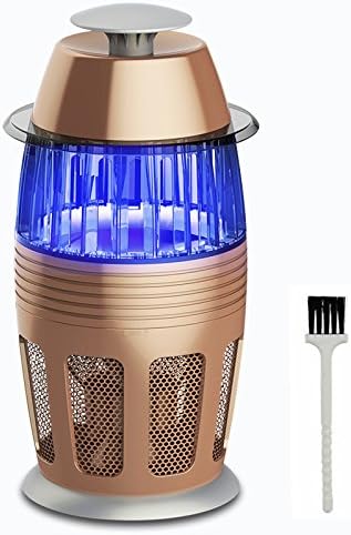 LLZMWD Led/Mosquito Mosquito Lamp/Household/Restaurant/Electronic/Ied/Interior/Lamp/Collector/Mosquito Mosquito Suction Machine,Gold