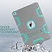 iPad Pro Case, iPad Pro 12.9 Inch Case,TOPSKY [Kickstand Feature],Shock-Absorption/High Impact Resistant Armor Defender Heavy Duty Case for iPad Pro 12.9 inch 2015 Release,with Stylus, Grey/Green