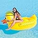 SportsStuff PUNK PIRATE DUCK Pool and Lake Float, Yellow, 70 inches