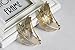 Cfalaicos Hair Accessories Leaf Ponytail Holders Hairbands Hair Circle Women Simple Ponytailer (1pcs metal leaf)