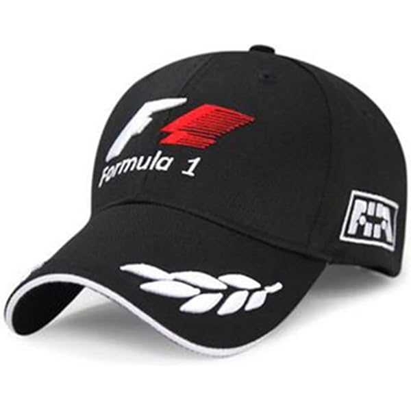 CMC Motorsports Haas F1 Racing Hat - 2023 Nico Hulkenberg Team Cap, Black, One Size Fits Most - View #5