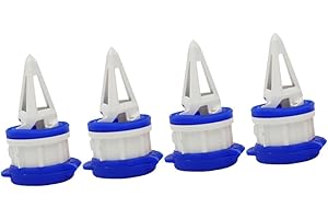 GARVALON 4pcs Box Milk Spout with Lid Wide Mouth Drinks Diverter for Home Supply Easy Install Ergonomic